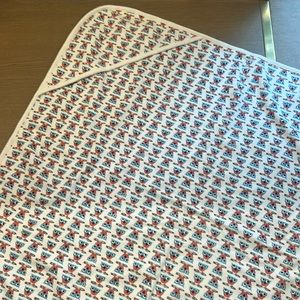 Roller Rabbit receiving blanket